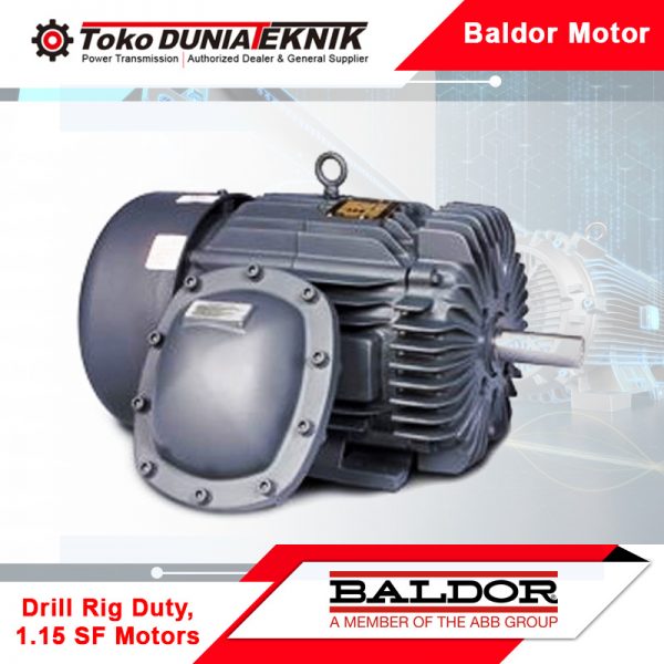 Baldor Motor Drill Rig Duty, 1.15 SF Motors