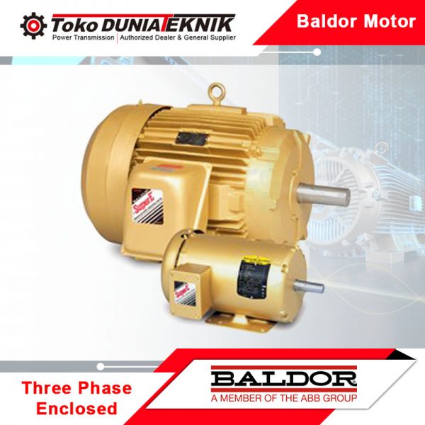 Baldor Motor Three Phase Enclosed